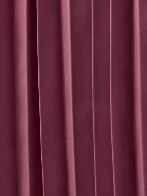 マタニティ スカート|【産前産後対応】サテンプリーツスカート【出産後も長く使える】