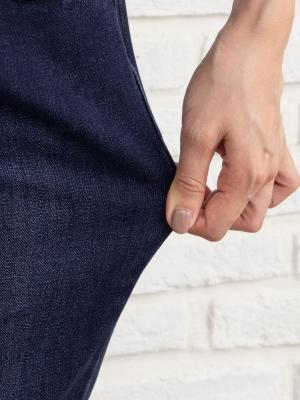 マタニティ パンツ|【産前産後対応】【あったか】裏起毛デニムスキニーパンツ（裏フェルトタッチ ）【出産後も長く使える】