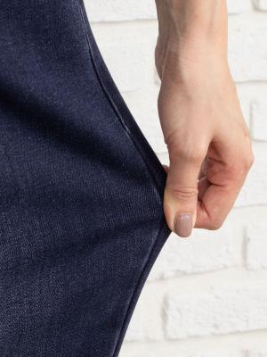 マタニティ パンツ|【産前産後対応】【あったか】裏フェルトタッチデニムテーパードパンツ【出産後も長く使える】