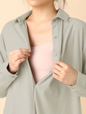 マタニティ ワンピース|ソフトタッチあったかシャツワンピース　マタニティ・授乳服【出産後も長く使える】