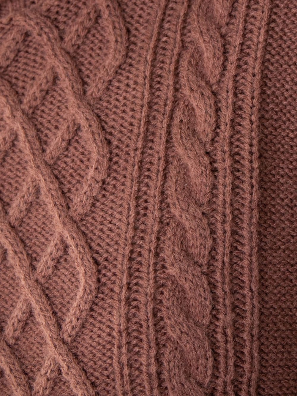 マタニティ トップス|【アンチピリング加工】ケーブル編みタートルネックニット マタニティ・授乳服