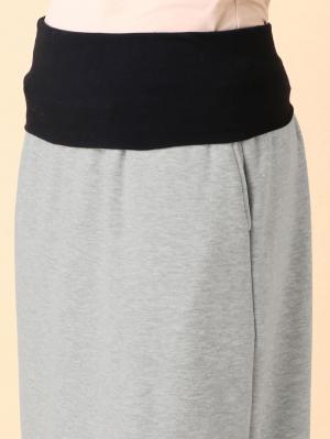 マタニティ スカート|【産前産後対応】【極暖】裏シャギーあったかタイトスカート【出産後も長く使える】