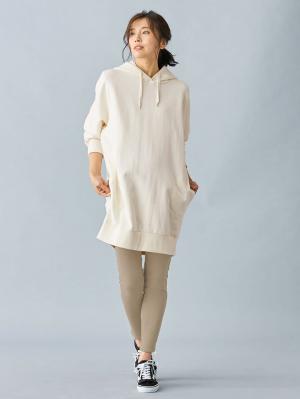 マタニティレッグウェア|【産前産後対応】【極暖】リブ裏シャギーレギンス【出産後も長く使える】|ベージュ