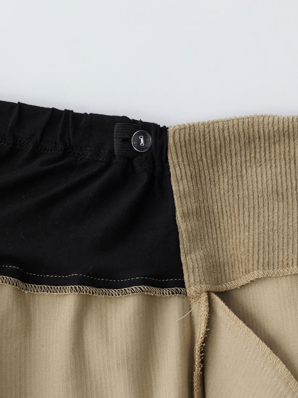 アウトレット|【産前産後対応】コーデュロイワイドパンツ【出産後も長く使える】