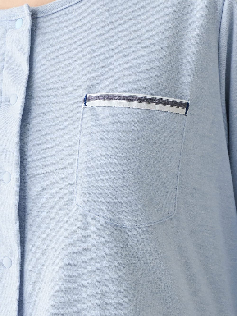 マタニティ パジャマ・ルームウェア|mutti ei(ムッティアイ)【授乳しやすい】天竺×平織ストライプパジャマ