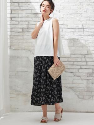 マタニティ ワンピース|ain（アイン）花柄ドッキングワンピース　マタニティ・授乳服【出産後も長く使える】|オフ