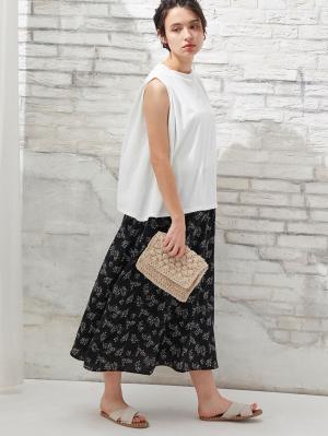 マタニティ ワンピース|ain（アイン）花柄ドッキングワンピース　マタニティ・授乳服【出産後も長く使える】|オフ