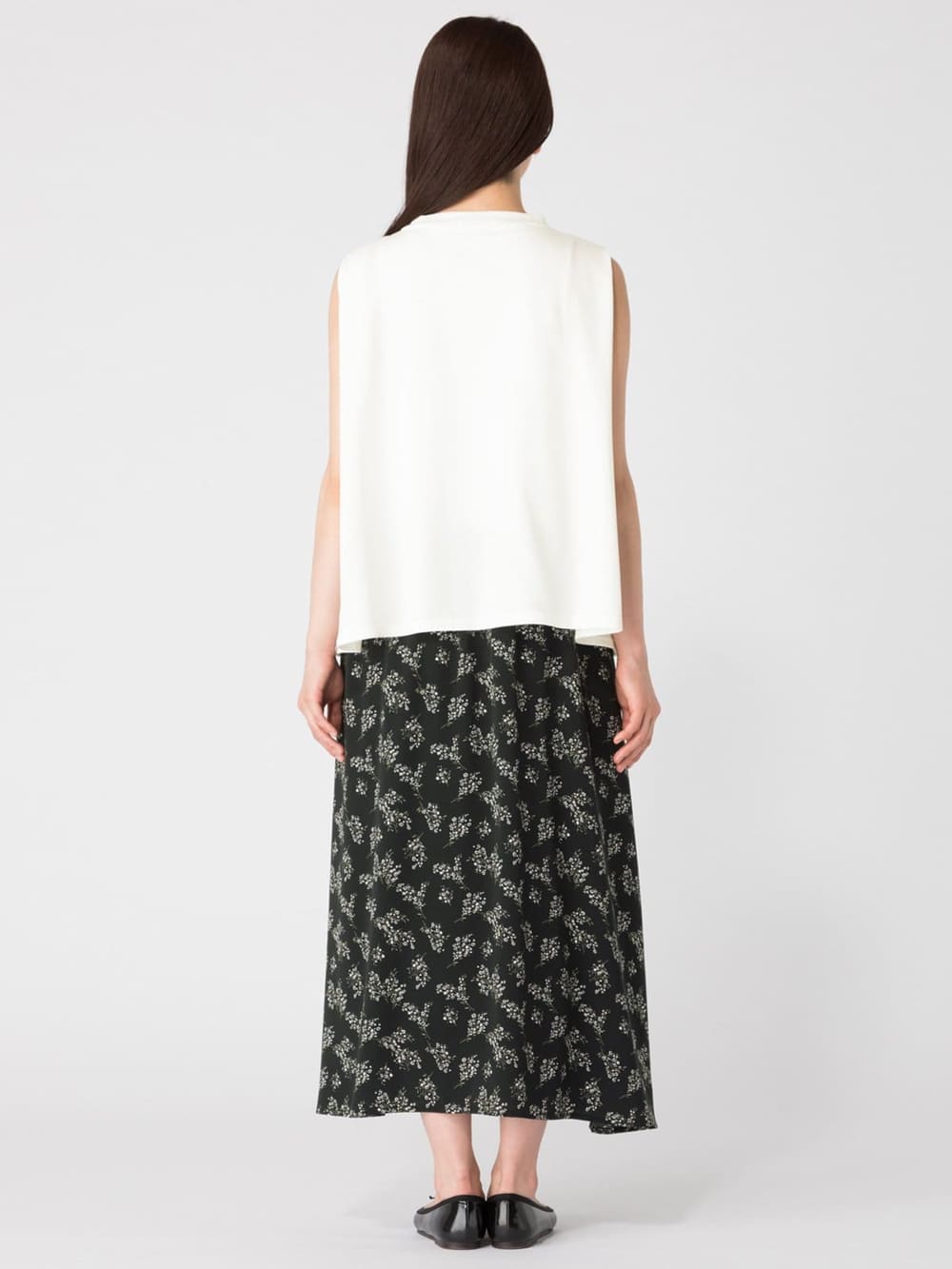 マタニティ ワンピース|ain（アイン）花柄ドッキングワンピース　マタニティ・授乳服【出産後も長く使える】