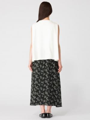 マタニティ ワンピース|ain（アイン）花柄ドッキングワンピース　マタニティ・授乳服【出産後も長く使える】