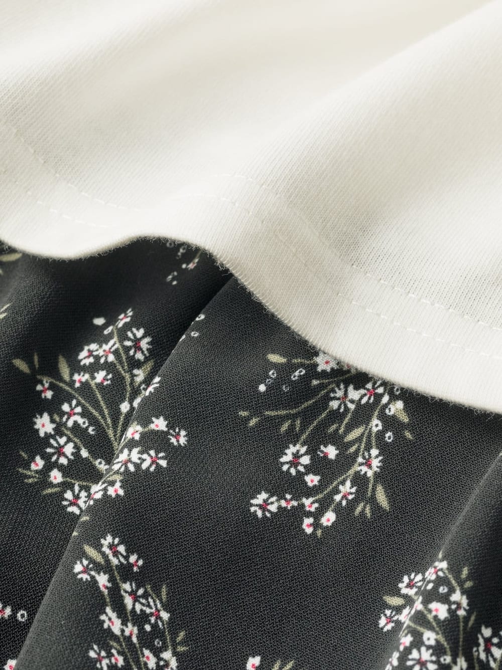 マタニティ ワンピース|ain（アイン）花柄ドッキングワンピース　マタニティ・授乳服【出産後も長く使える】