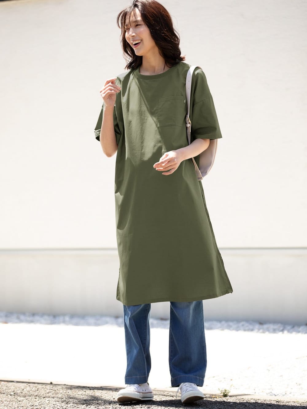 Edwin 授乳口付 コットンダンプサイドファスナーワンピース マタニティウェア 授乳服 マタニティインナー専門通販 エンジェリーベ 公式オンラインショップ Edwin 授乳口付 コットンダンプサイドファスナーワンピース マタニティウェア 授乳服 マタニティインナー専門通販 エンジェリーベ 公式オンラインショップ