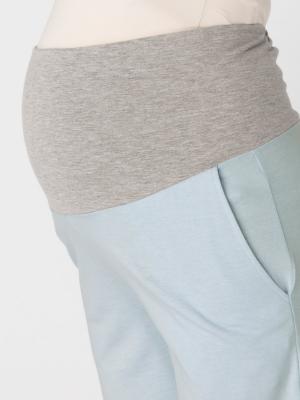 マタニティ パジャマ・ルームウェア|【授乳しやすい】サテン衿切り替えスムースパジャマ