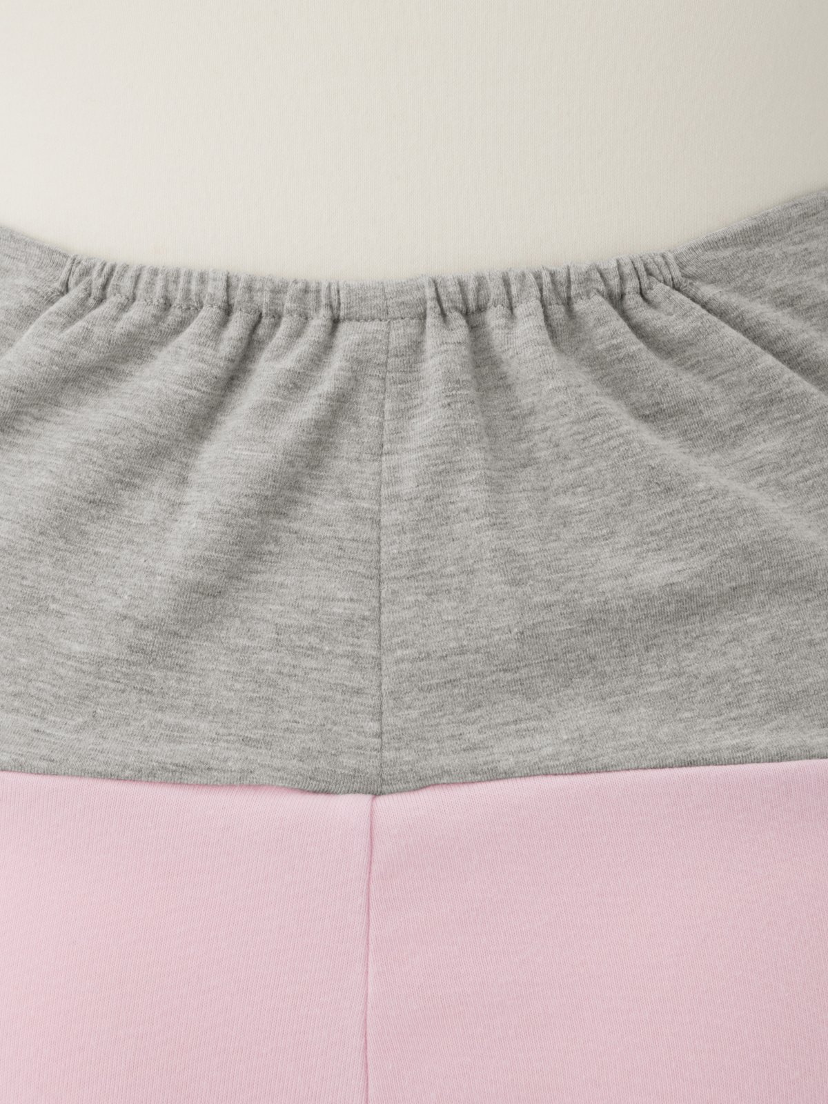 マタニティ パジャマ・ルームウェア|【授乳しやすい】サテン衿切り替えスムースパジャマ