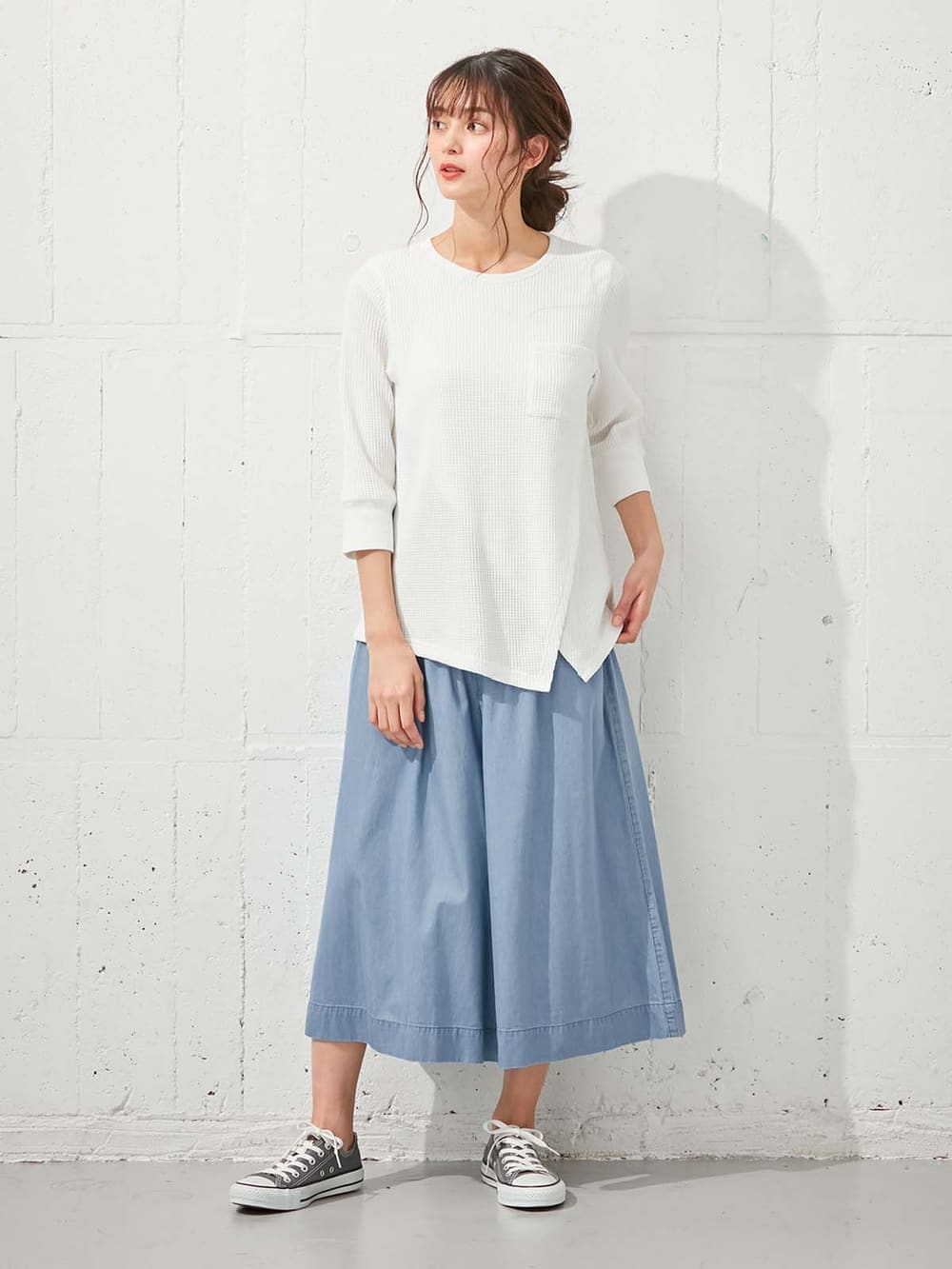 マタニティ ロングtシャツ 授乳服 無印良品 M Lサイズ 至高