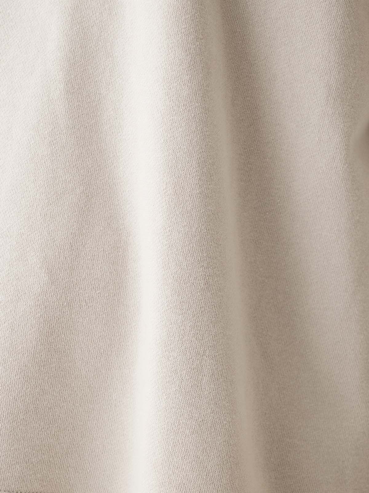 マタニティ トップス|ミニ裏毛六分袖プルオーバー マタニティ・授乳服【出産後も長く使える】|ベージュ