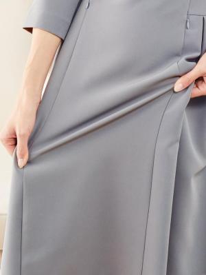 マタニティ ワンピース|シーズンレスサイドタックフレアワンピース マタニティ・授乳服【出産後も長く使える】