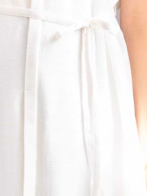 マタニティ ワンピース|【セット】前開きワッシャーガーゼワンピース＆授乳インナーセット　マタニティ・授乳服【出産後も長く使える】