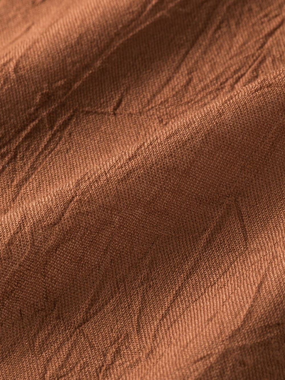マタニティ ワンピース|ワッシャーガーゼ裾ティアードワンピース マタニティ・授乳服【出産後も長く使える】|ブラウン