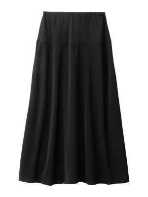 【産前産後対応】Aラインロングスカート【出産後も長く使える】 29696