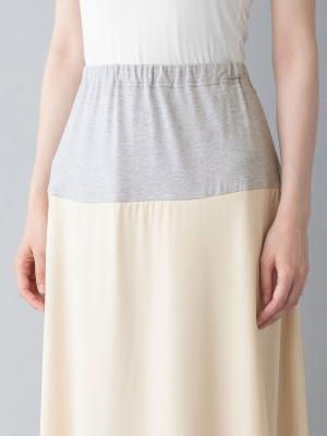 マタニティ スカート|【産前産後対応】Aラインロングスカート【出産後も長く使える】