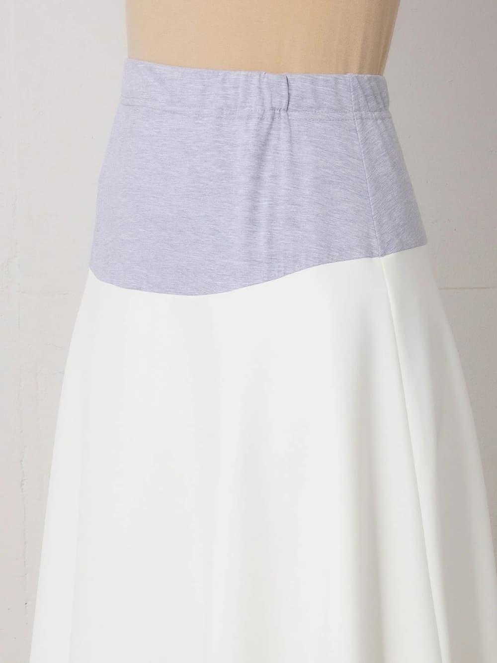 マタニティ スカート|【産前産後対応】ストレッチジョーゼットフレアスカート【出産後も長く使える】