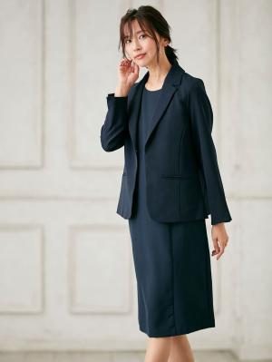 マタニティ ワンピース|ストレッチジョーゼットノースリーブワンピ－ス　マタニティ・授乳服【出産後も長く使える】|ネイビー