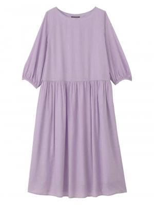 レーヨンリネンワンピース　マタニティ・授乳服【出産後も長く使える】 29706