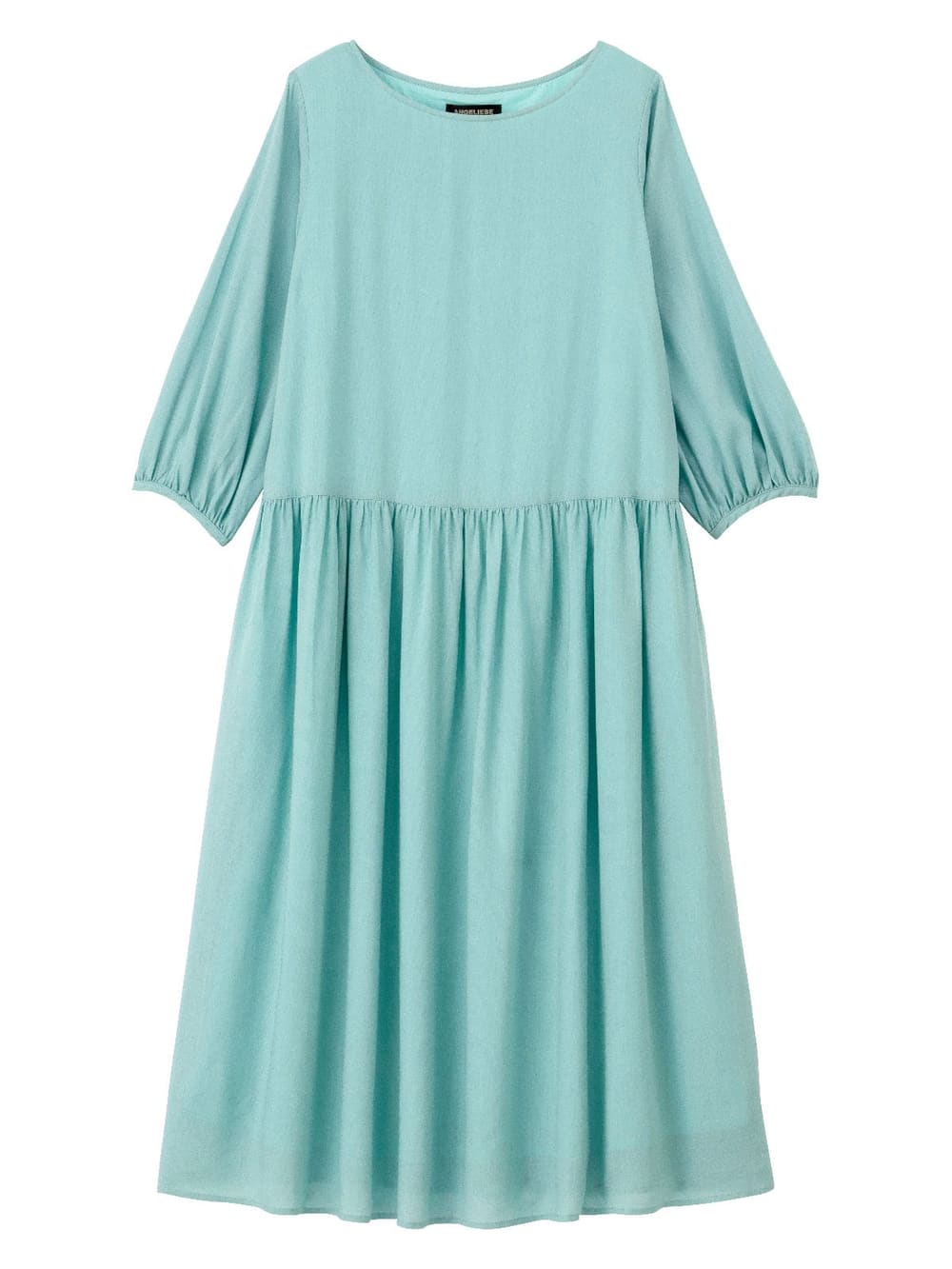 マタニティ ワンピース|レーヨンリネンワンピース　マタニティ・授乳服【出産後も長く使える】|ミント