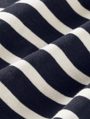 マタニティ ワンピース|ain（アイン）T/C天竺ボーダーワンピース　マタニティ・授乳服【出産後も長く使える】|ネイビー