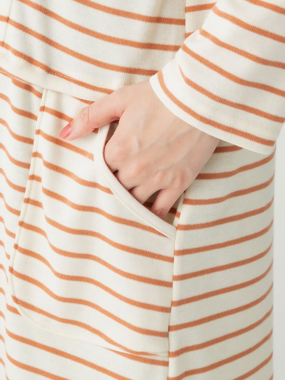 マタニティ パジャマ・ルームウェア|【授乳口付】T／Cスムースパジャマ