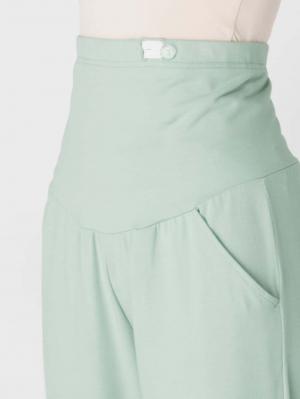 マタニティ パンツ|【産前産後対応】カットソーワイドパンツ【出産後も長く使える】