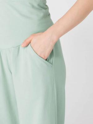 マタニティ パンツ|【産前産後対応】カットソーワイドパンツ【出産後も長く使える】