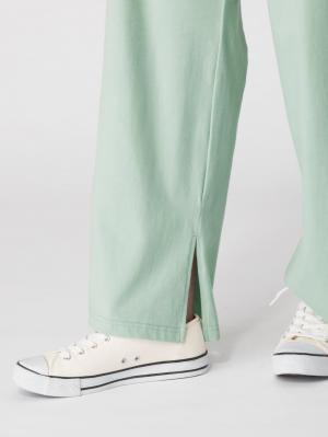 マタニティ パンツ|【産前産後対応】カットソーワイドパンツ【出産後も長く使える】