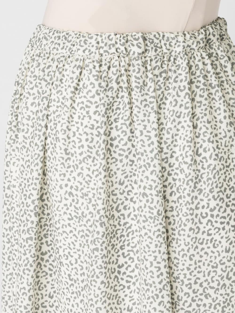 マタニティ ワンピース|【セット】スリットＴシャツロングワンピ＆産後使えるレオパードマキシスカート　マタニティ・授乳服【出産後も長く使える】