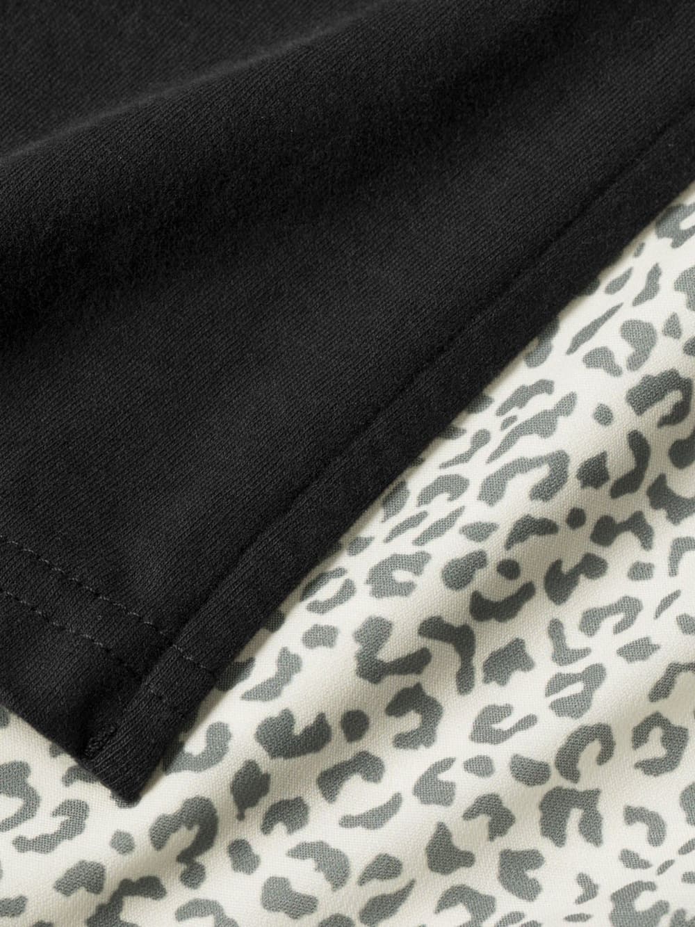 マタニティ ワンピース|【セット】スリットＴシャツロングワンピ＆産後使えるレオパードマキシスカート　マタニティ・授乳服【出産後も長く使える】