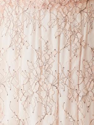 マタニティ スカート|【産前産後】シアーレースフラワーギャザースカート【出産後も長く使える】