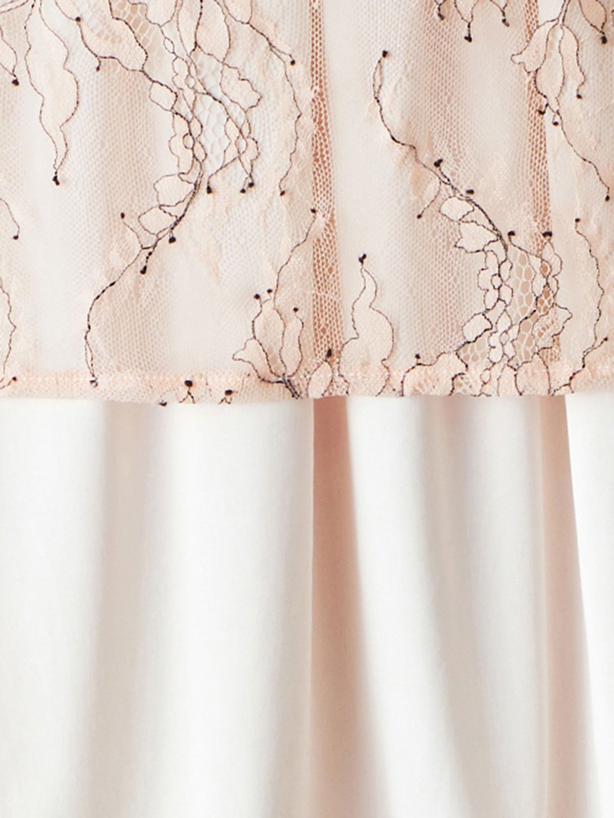 マタニティ スカート|【産前産後】シアーレースフラワーギャザースカート【出産後も長く使える】