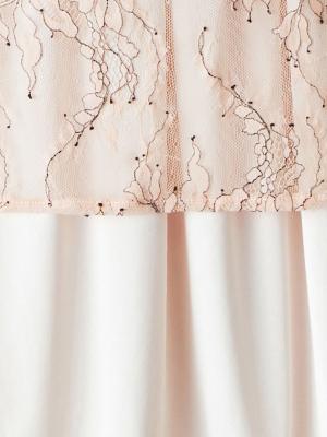 マタニティ スカート|【産前産後】シアーレースフラワーギャザースカート【出産後も長く使える】