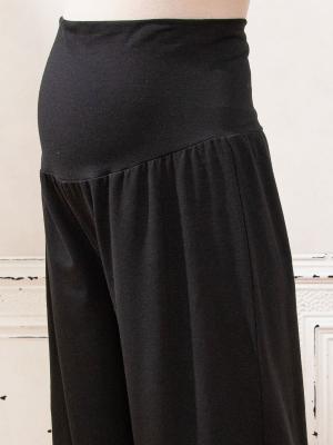 マタニティ パジャマ・ルームウェア|【授乳しやすい】【セット】ダンガリーチュニックシャツ＆産前産後ワイドパンツ