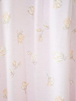 マタニティ パジャマ・ルームウェア|カップ付カシュクール長袖ロングワンピース