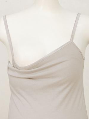 マタニティ 授乳 キャミソール|カップ付キャミソール　マタニティ・授乳服【出産後も長く使える】