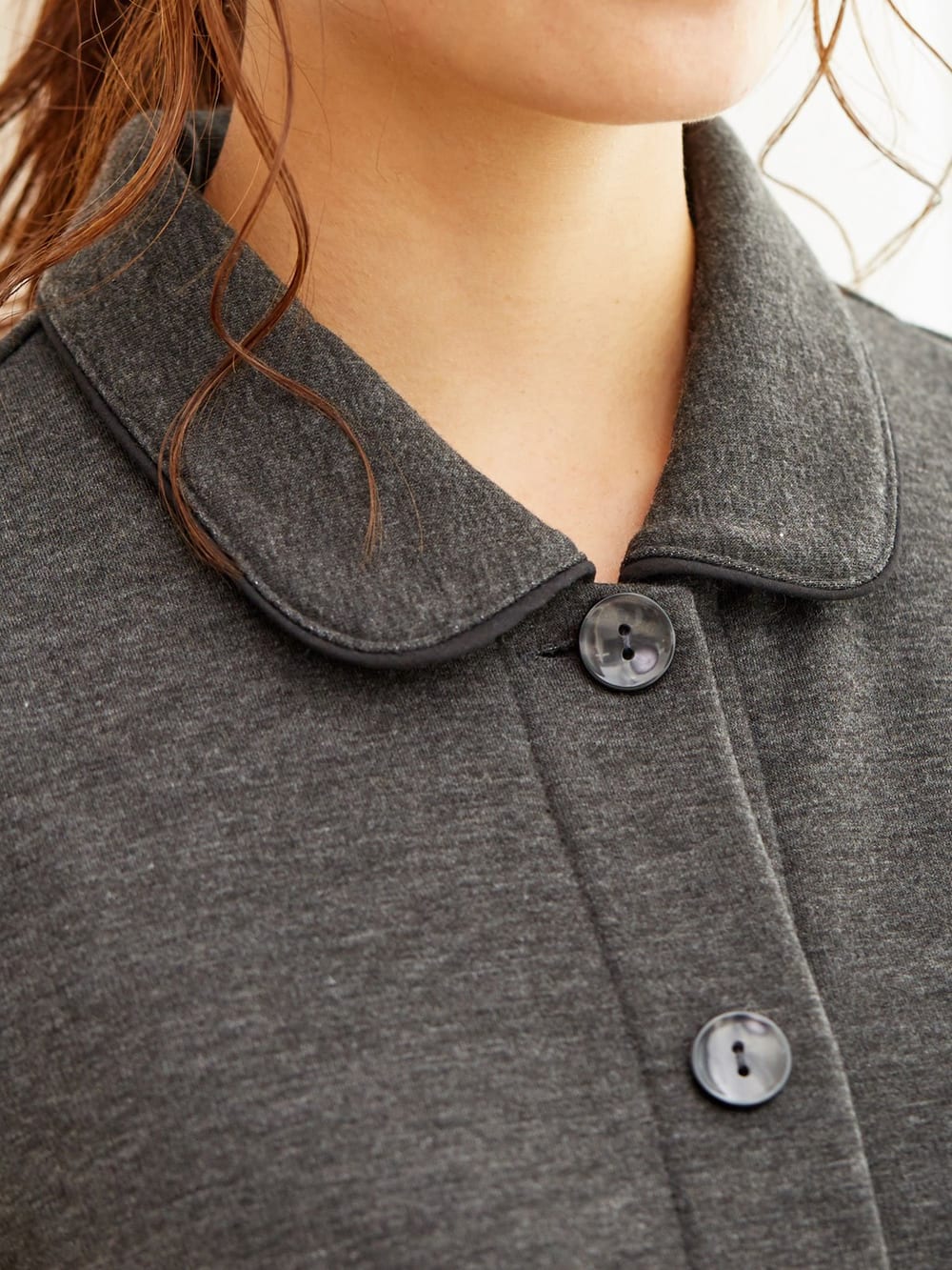 マタニティ パジャマ・ルームウェア|fairy（フェアリー）【授乳しやすい】【セット】【あったか】羽織になる裏シャギーワンピース＆パンツパジャマ