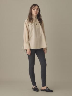 マタニティレッグウェア|fairy(フェアリー)【産前産後対応】【あったか】裏シャギーらくちんレギンスパンツ【出産後も長く使える】|ブラック