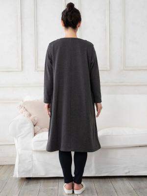 マタニティ パジャマ・ルームウェア|【マタニティ・授乳服】 fairy(フェアリー)×ANGELIEBEあったか裏シャギーワンピ&らくちんレギンス