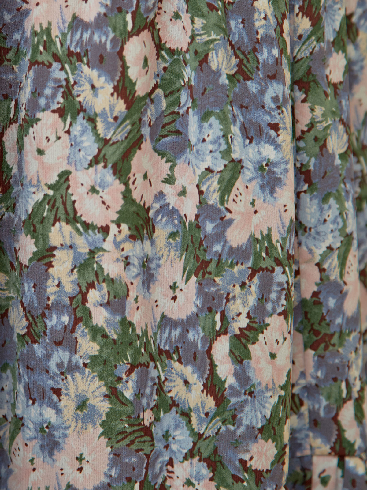 マタニティ スカート|【産前産後対応】花柄ティアードスカート【出産後も長く使える】