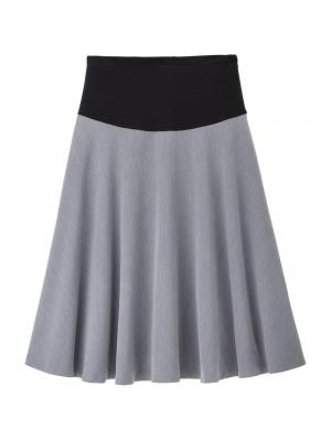 【産前産後対応】ミモレ丈フレアスカート【出産後も長く使える】 29793