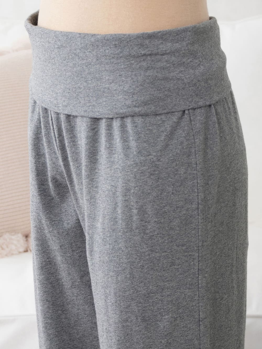 マタニティ パジャマ・ルームウェア|【マタニティ・産後兼用】Wガーゼバンドカラーシャツワンピース&レギンスセットパジャマ