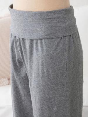 マタニティ パジャマ・ルームウェア|【マタニティ・産後兼用】Wガーゼバンドカラーシャツワンピース&レギンスセットパジャマ