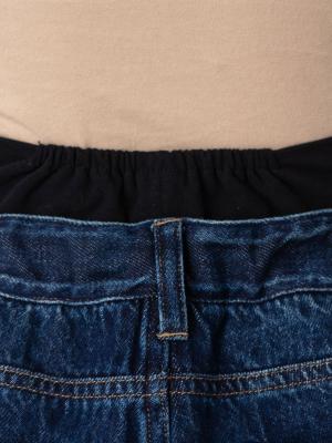 マタニティ パンツ|【マタニティ・産後兼用】綿100％ワイドデニムパンツ【出産後も長く使える】