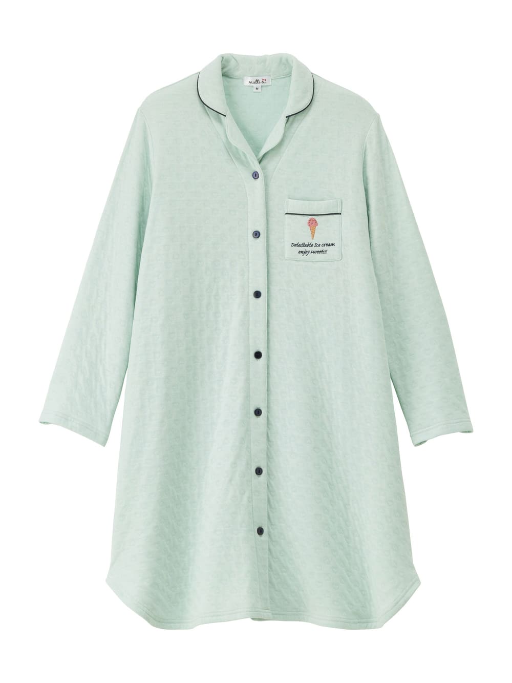 マタニティ パジャマ ルームウェア 部屋着 マタニティ 授乳服 裏綿100 ニットキルトハート地柄パジャマ マタニティウェア 授乳服通販 エンジェリーベ 公式